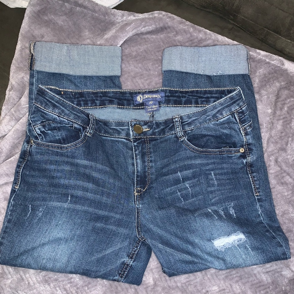 Democracy Flex-cellent cropped jeans/capris